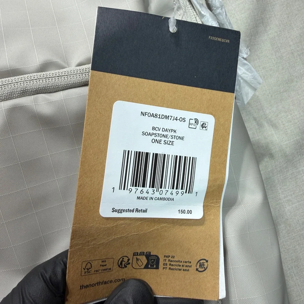 The North Face new tags